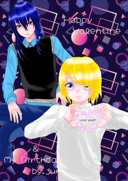 HappyValentine＆MyBirthday
