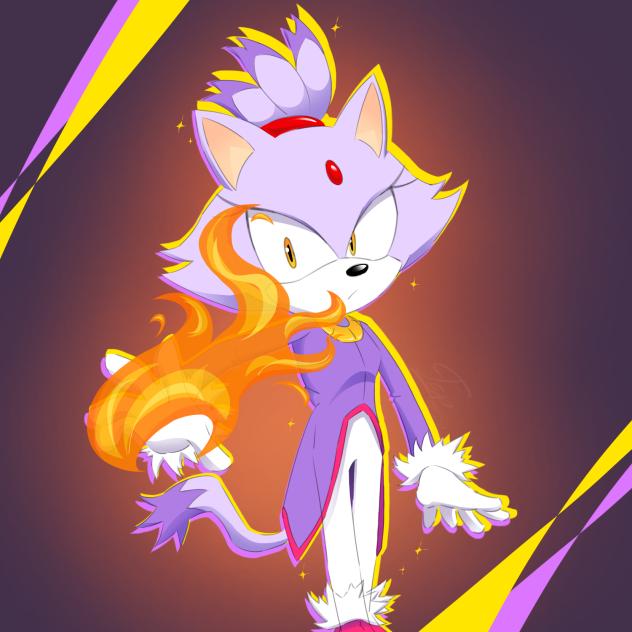 Blaze the cat