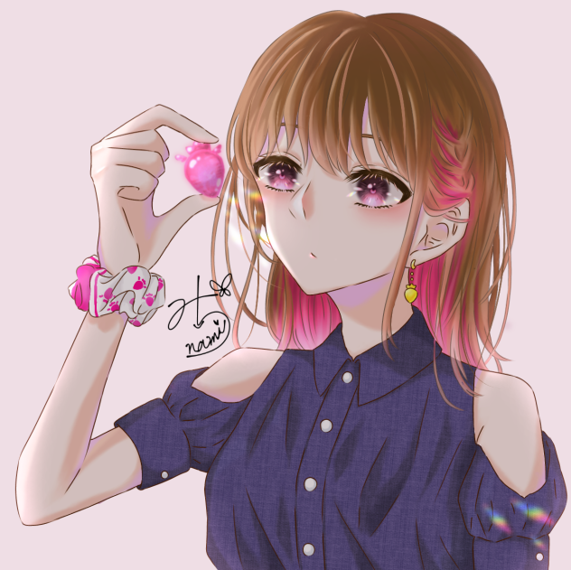 インナーカラーpink