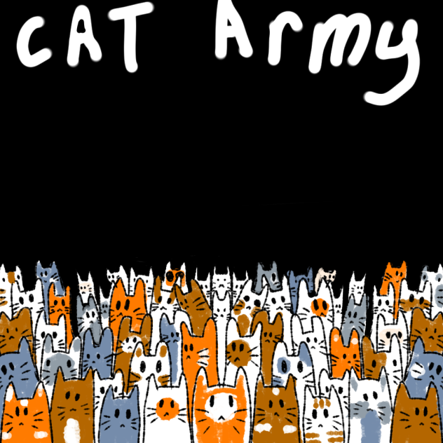 Cat army