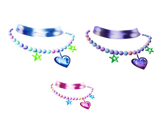 Heart bead necklace