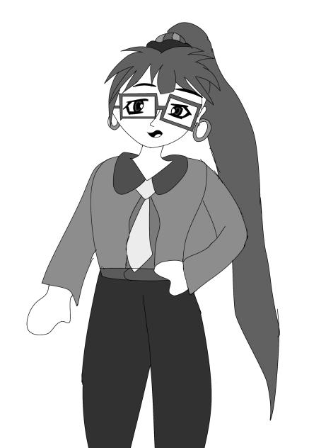 Alina Gretch (Black and White Vers)