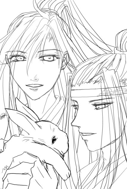 魔道祖師　うさぎ