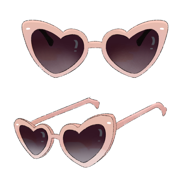 Heart Shaped Glasses