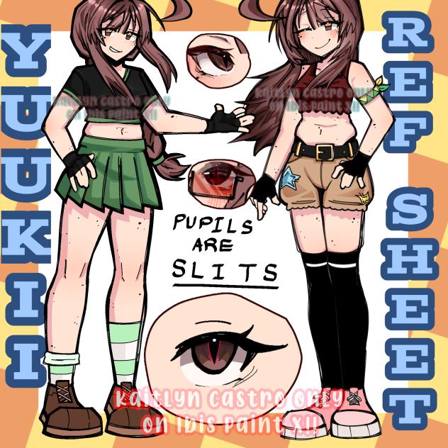 YUUKII REFERENCE SHEET!