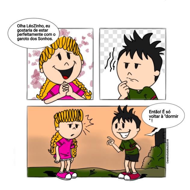 Léo Zinho em quadrinhos