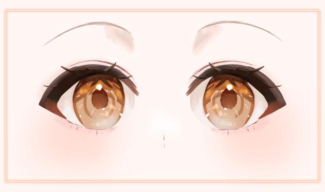 お目目練習　7日目