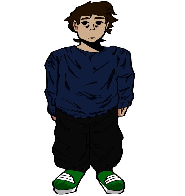 i drew me i think