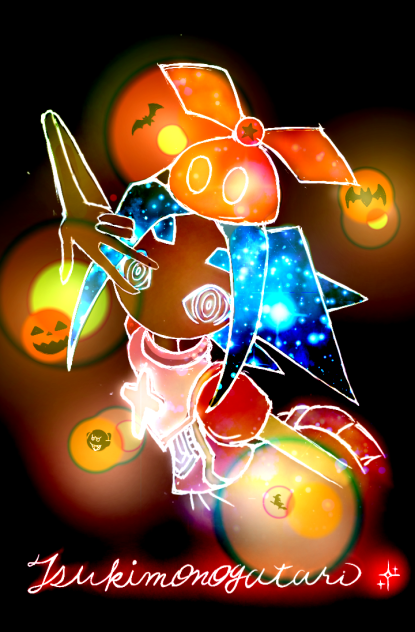憑物語×ハロウィン