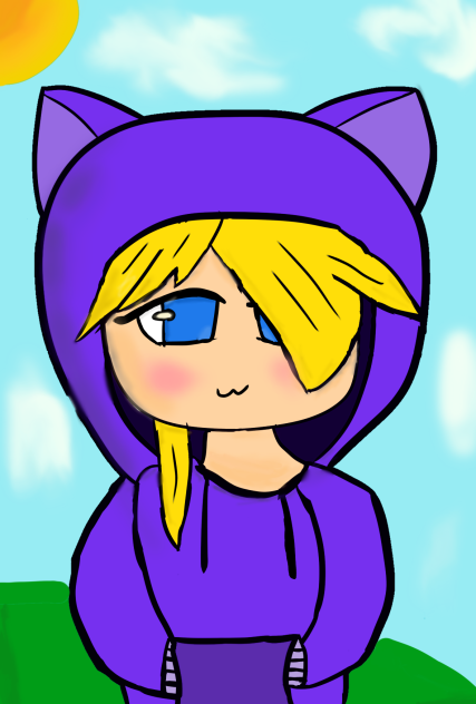 Girl in Hoodie