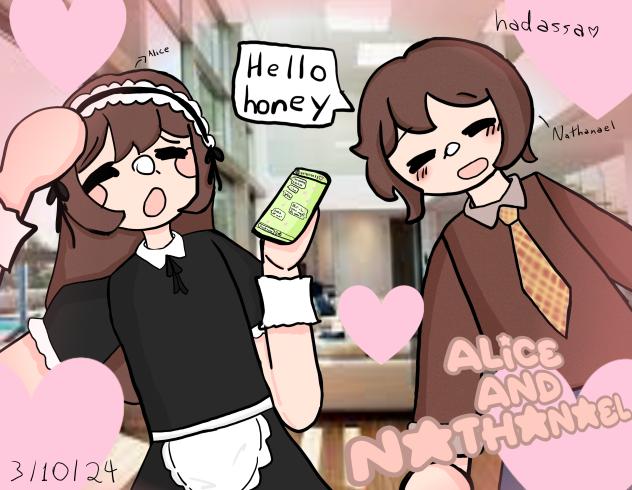 Alice + Nathanael = 💓💖💞_Restaurado