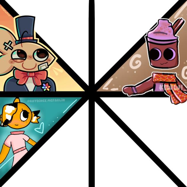 dandy world oc collab ^^ i did fishstick