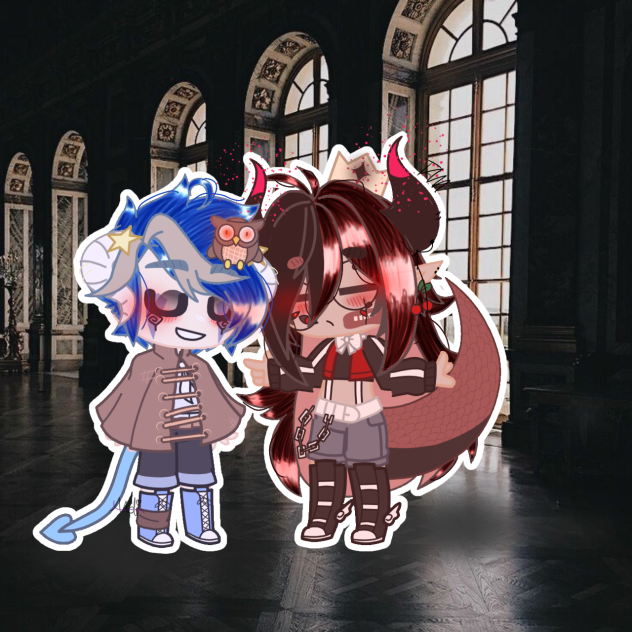 two best friends in a castle