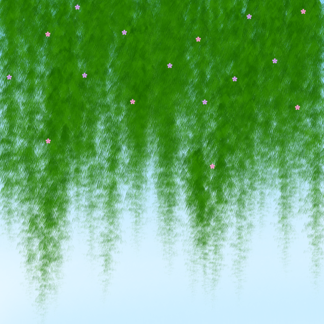 Hanging grass 🌱🌺💕