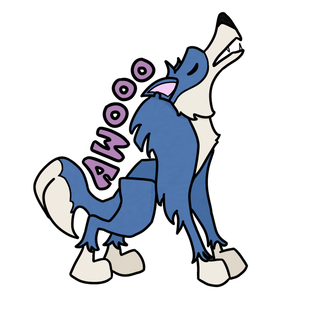 Animal Jam Arctic Wolf Sticker