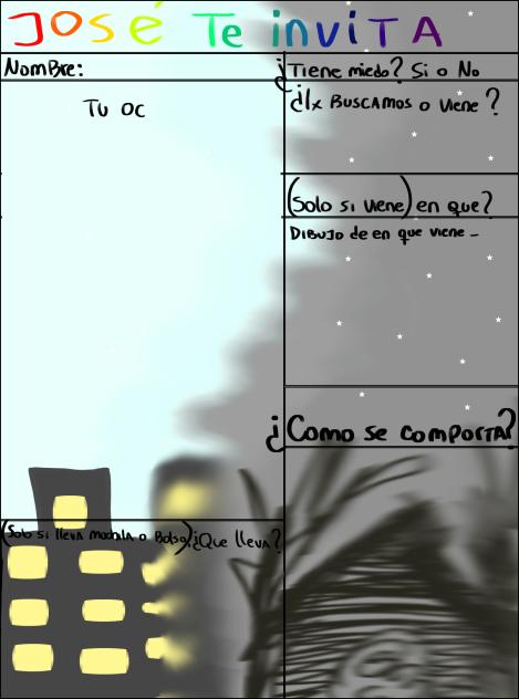 ficha pa ir de paseo con Josésiño ;3 XD