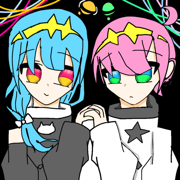 マリア＆ソラキくん！試し書きできた！