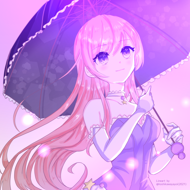 ヤヨイさんの塗り絵