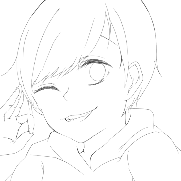 自分絵おそ松 線画 Ibispaint