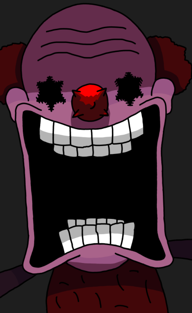 Grunkfuss the Clown Jumpscare (ONAF6)