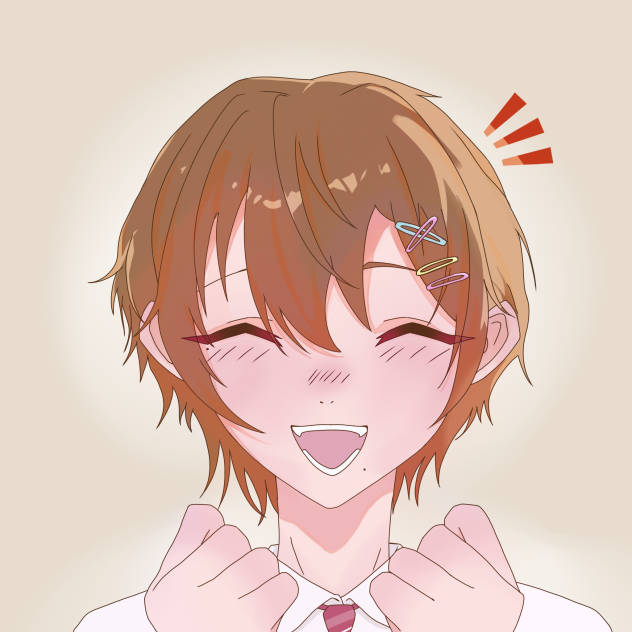 先輩、がんばれ〜！