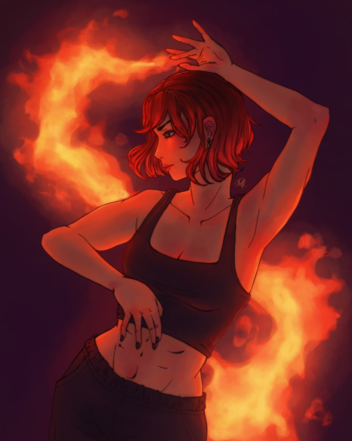 Flame weaver