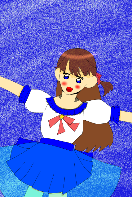 きょぴーさんの線画塗ったぞよ！