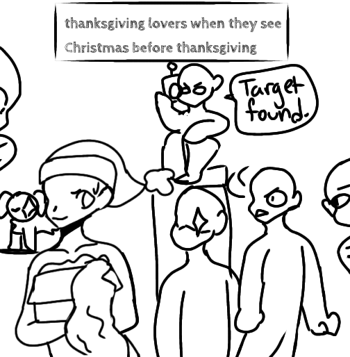 Christmas before Thanksgiving collab