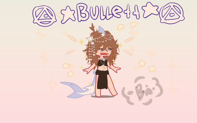 My OC bullett in gacha life 2