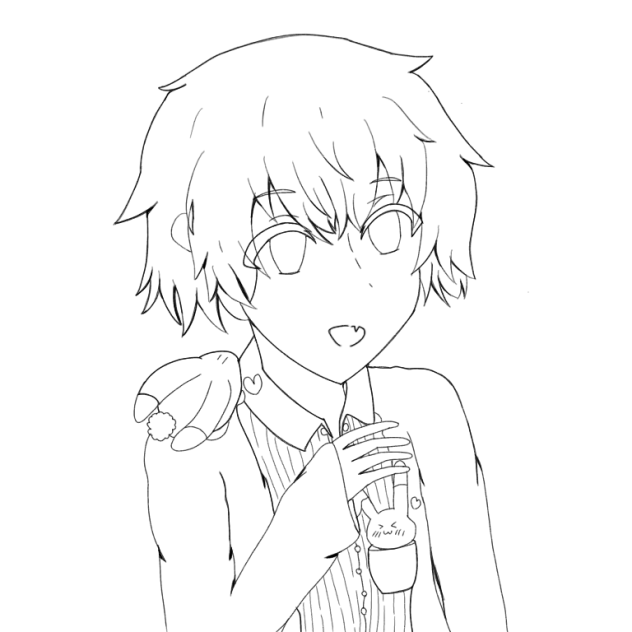 うさぎ 線画