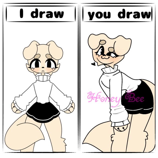 you draw I draw collab