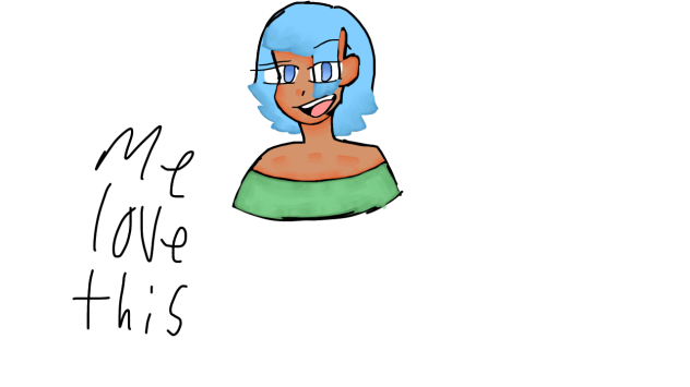 First time rendering - ibisPaint