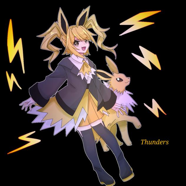 サンダース⚡️擬人化