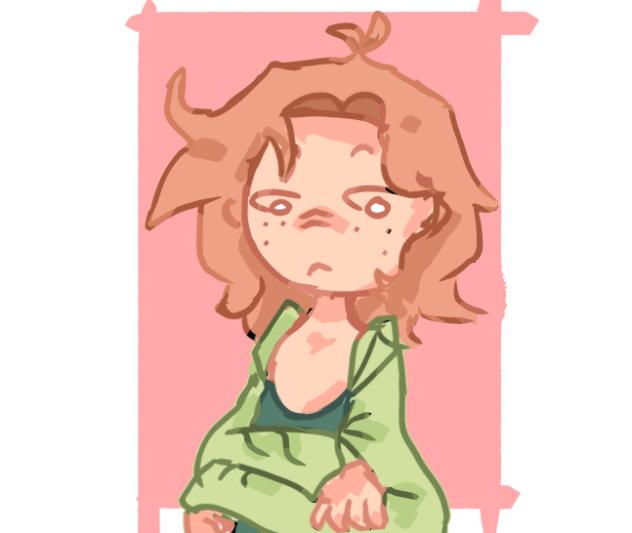 First artwork with alpha lock