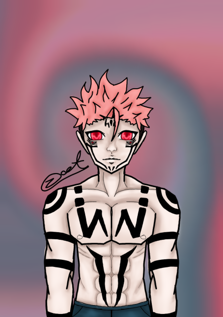 sukuna colored
