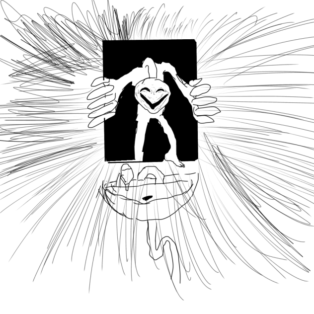 鏡の化け物