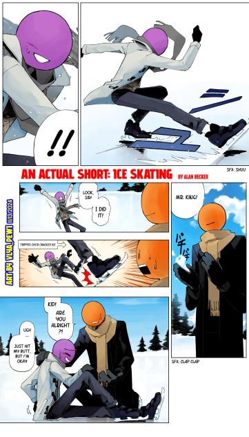 Ice Skating - Actual Short_FanComic