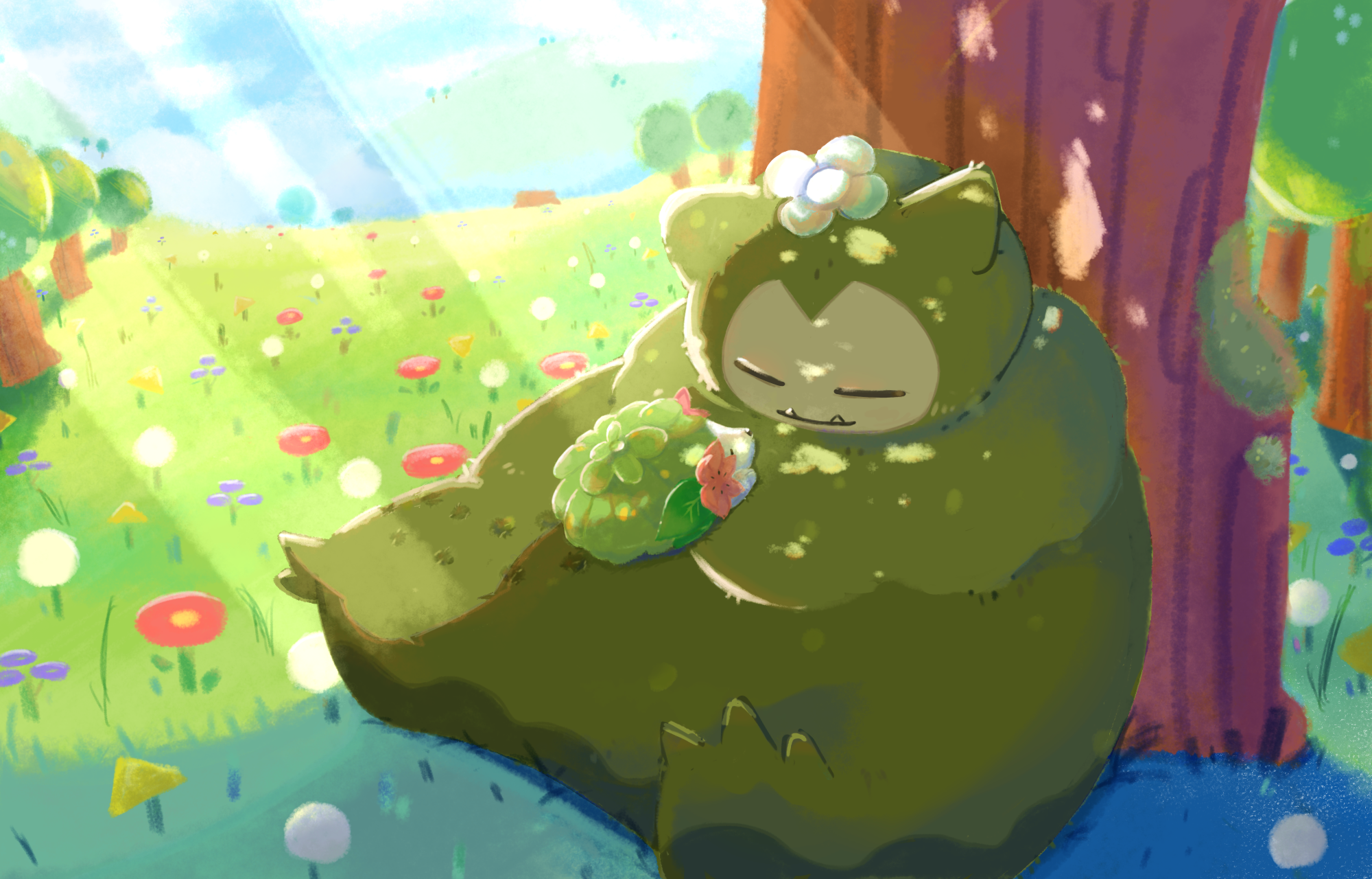 こけむしカビゴン - ibisPaint