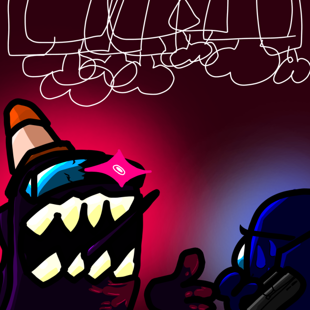 Black vs blue (再)