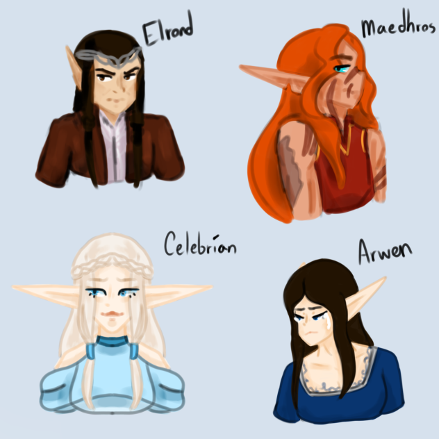 Some Tolkien Elves