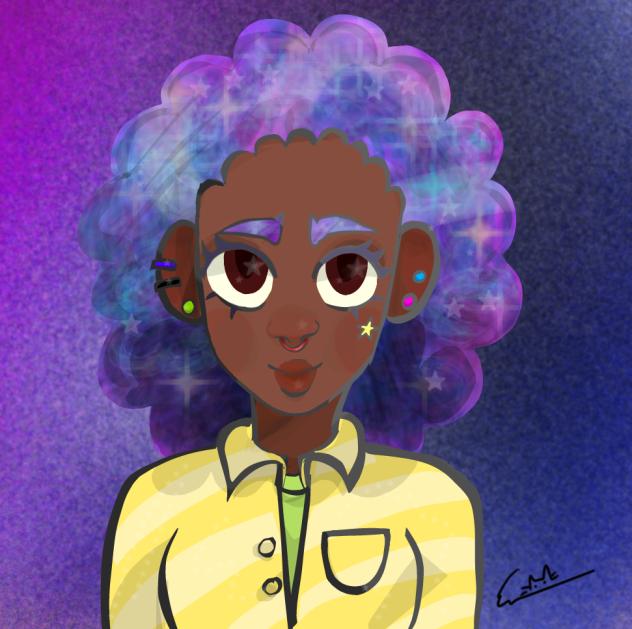 Galaxy hair ✨🌌