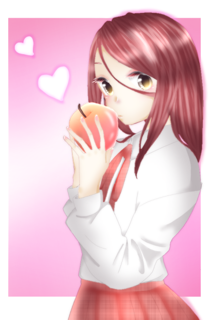 線画ちゃん 塗らせて頂きました