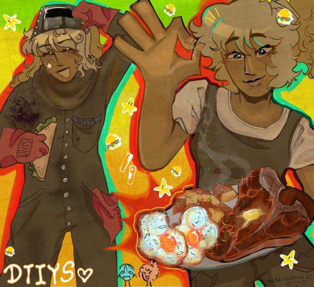 never drawing eggs again