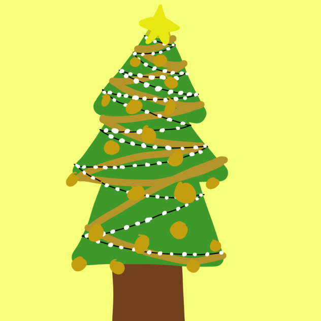 Christmas tree - ibisPaint