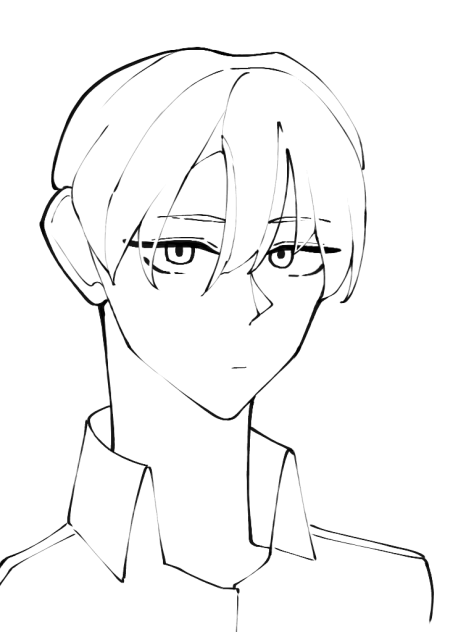 🖤💙 - LineArt (≧▽≦)