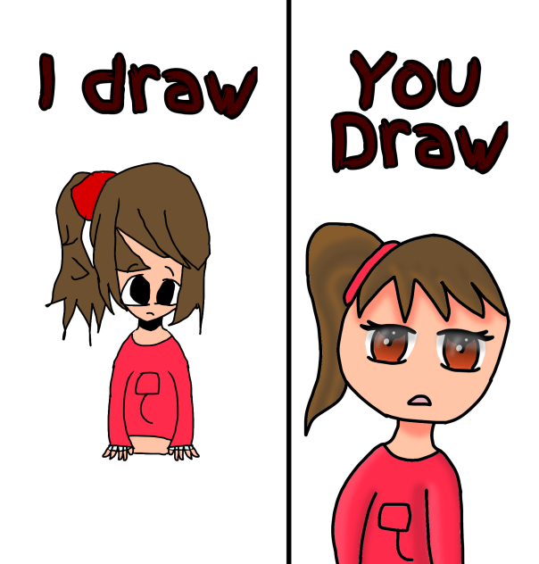 I draw you draw with Sara