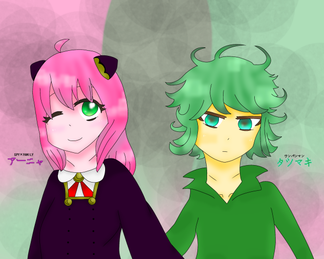 アーニャ&タツマキ