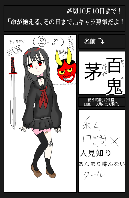 オリジナルキャラ