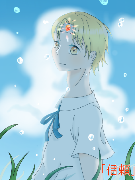 うちの子宝石図鑑　No.6パパラチアサファイア