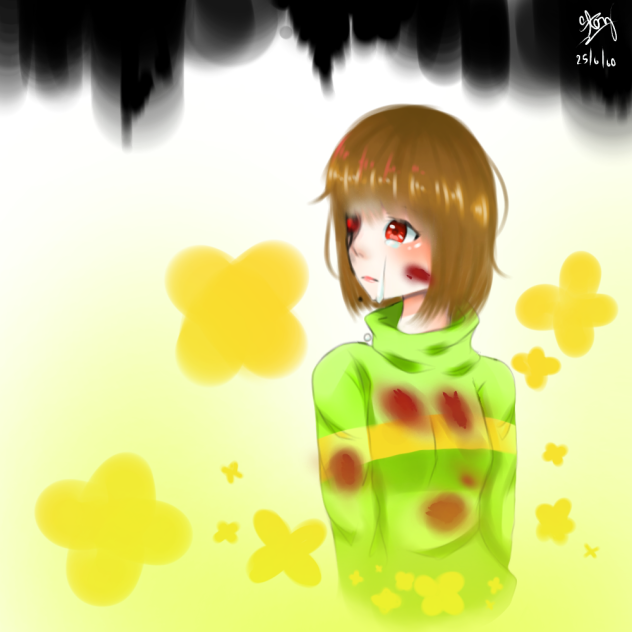Chara [Speedpaint] By stang - ibisPaint